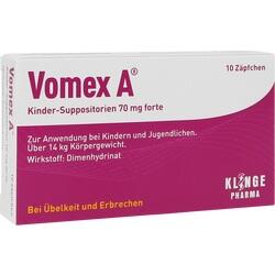 VOMEX A KINDER SUP.70MG FO